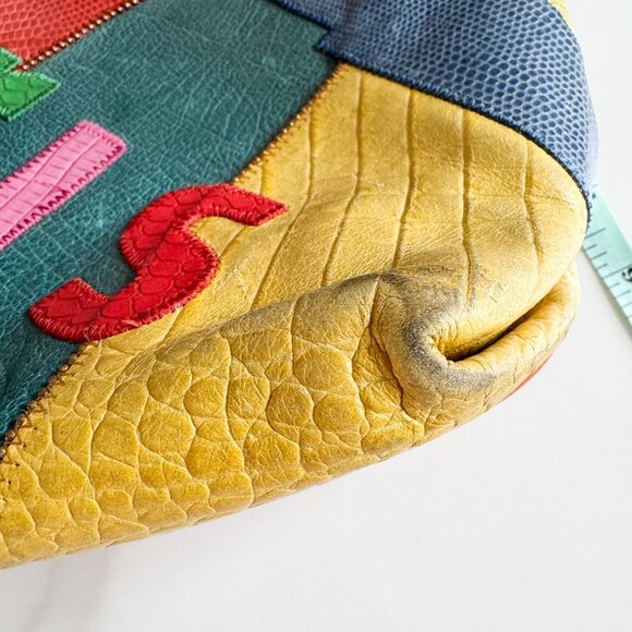 Sharif Multicolor Paris Patchwork Bag - Picture 16 of 16